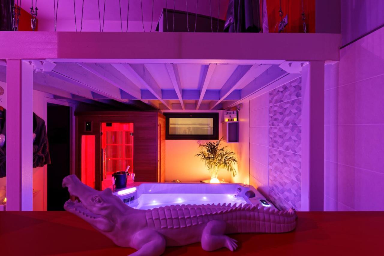 Romance Spa Lofts Haut De Gamme Avec Sauna Le Havre Luaran gambar