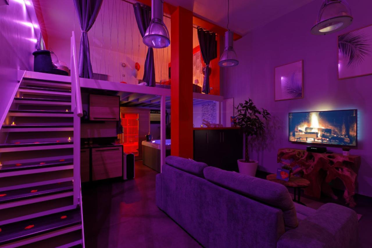 Romance Spa Lofts Haut De Gamme Avec Sauna Le Havre Luaran gambar