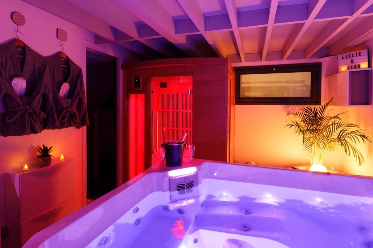 Romance Spa Lofts Haut De Gamme Avec Sauna Le Havre Luaran gambar